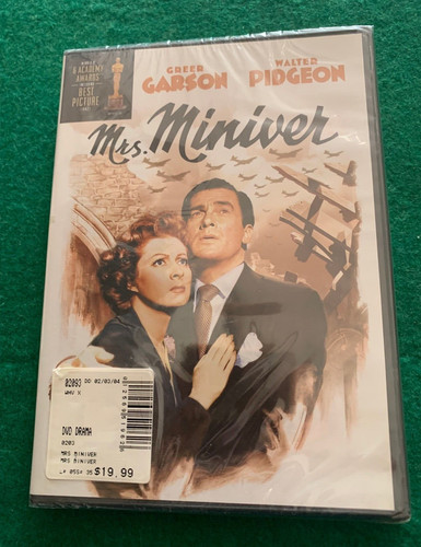 Dvd mrs miniver - greer, garson