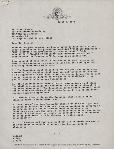 Greer garson document - greer,